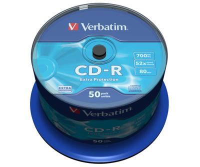 CD-R Verbatim 43351 52x 700 MB (50 Stuks)