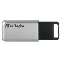 Verbatim Secure Pro USB-stick 32 GB Zilver-zwart 98665 USB-A 3.2 Gen 1 - thumbnail