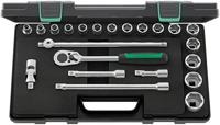 Stahlwille Dopsleutelset | 22-delig 1/2 inch | sleutelwijdtes 10-32 mm | aantal tanden 36 6-Kant | 1 stuk - 96031448 96031448 - thumbnail