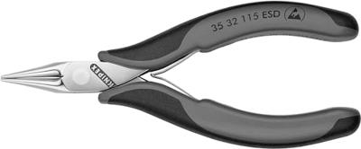 Knipex Grijptang ronde bek 115 mm ESD - 3532115ESD - thumbnail