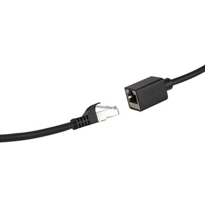 LogiLink CQX063S RJ45 Netwerkkabel, patchkabel CAT 6A S/FTP 3.00 m Zwart Vlambestendig, Halogeenvrij, Afscherming gevlochten 1 stuk(s) LogiLink CQX063S RJ45 Netwerkkabel, patchkabel CAT 6A S/FTP 3.00 m Zwart Vlambestendig, Halogeenvrij, Afscherming gevlochten 1 stuk(s)
