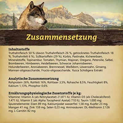 Wolfsblut - Black Bird Adult - 2 kg - Turkije - Droogvoer - Hondenvoer - Graanvrij