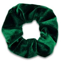 scrunchie Velvet Fir green - thumbnail