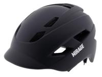 Buzaglo Mirage urban helm e-bike led 58-61cm mat zwart - thumbnail
