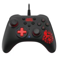 Hori Wired Controller Turbo - Mario Black & Red - thumbnail