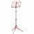 Konig & Meyer 100/5 partiturenstatief rood - thumbnail