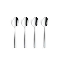 Amefa Koffielepels Moderno 4 Stuks - thumbnail