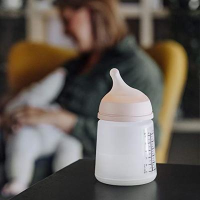 Ant-koliek flesje Zer0.Zer0 trage doorstroming (S) SUAVINEX 180 ml doorzichtig Ant-koliek flesje Zer0.Zer0 trage doorstroming (S) SUAVINEX 180 ml doorzichtig