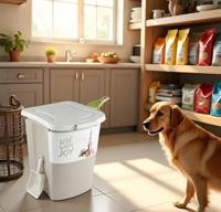 Rotho Archie Pet Food Container 38L Cappuccino - thumbnail