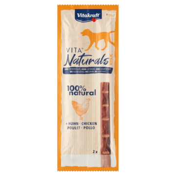 Vita Naturals Dog stick Kip 2x dierensnack Vitakraft - Vitakraft