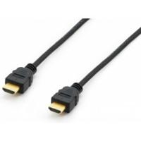 Equip 119374 high speed hdmi2.0 cable w/ ethernet, 4k@50/60hz (2160p) hdr, m/m, rj-45, 15m, black - thumbnail