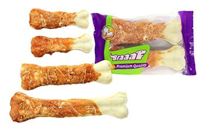 Braaaf Pressed Chicken Bones 20 cm (1 pcs)
