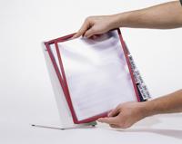 Durable bureaustandaard Vario met 10 tassen, ft A4, zwart - thumbnail