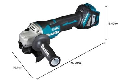 Makita Makita DGA517 - Winkelschleifer - schnurlos - 125 mm DGA517Z Haakse accuslijper 125 mm Zonder accu 18 V Makita Makita DGA517 - Winkelschleifer - schnurlos - 125 mm DGA517Z Haakse accuslijper 125 mm Zonder accu 18 V