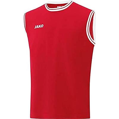 JAKO 4150 Shirt Center 2.0 - Sportrood/Wit - XXS