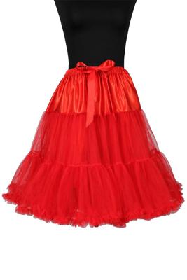 Petticoat Showgirl rood