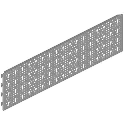Stahl-Lochplatte STA weißalu.L.800mm B.200mm