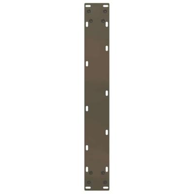 Bartafelpoten 2 st U-vormig 60x(90-91) cm staal naturel
