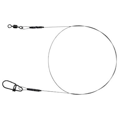 Spro Matt Black Leader 1X1 Titanium 44Lb 40cm