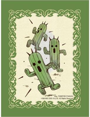 Final Fantasy Chocobo's Crystal Hunt Card Sleeves - Cactuar