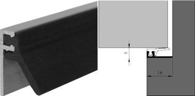 Inbouwprof.alu. Kel-aib 4n 230cm bu Inbouwprof.alu. Kel-aib 4n 230cm bu