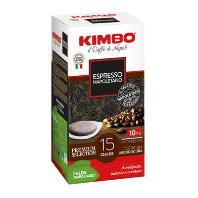 Kimbo Espresso Napoletano - E.S.E. Serving 15 pads Kimbo Espresso Napoletano - E.S.E. Serving 15 pads