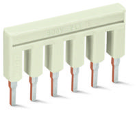 WAGO 2002-406 Kambrug Lichtgrijs 100 stuk(s) - thumbnail