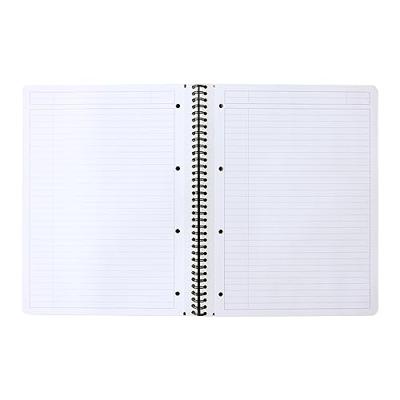 Notbk rhodia greenbook a4+ lijn 4-g 180pag zwart