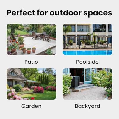 Tuinbankenset 4 pcs Naturel Massief Teakhout