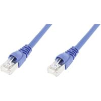 Telegärtner 100007976 RJ45 Netwerkkabel, patchkabel CAT 6A S/FTP 1.00 m Blauw Vlambestendig, Snagless, Vlambestendig, Halogeenvrij, UL gecertificeerd 1 stuk(s) - thumbnail