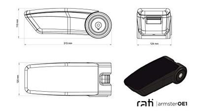 Armleuning Armster FORD TRANSIT CONNECT 2018 Ecologisch leder