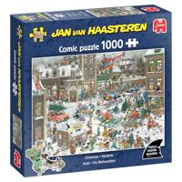 Jumbo Jan van haasteren legpuzzel - kerstmis, 1000st. - thumbnail
