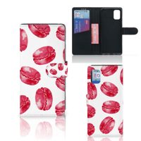Samsung Galaxy M51 Book Cover Pink Macarons - thumbnail