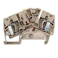 Weidmüller 1023830000 Testscheidingsserieklem Spanveer Donkerbeige 50 stuk(s) - thumbnail