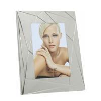 Deknudt Brede metalen kader in glanzende zilverkleur 10x15 - thumbnail