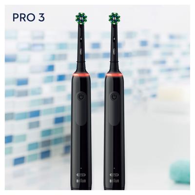 Oral-B Pro 3 - 3900 - Zwarte Elektrische Tandenborstel Ontworpen Door Braun Oral-B Pro 3 - 3900 - Zwarte Elektrische Tandenborstel Ontworpen Door Braun
