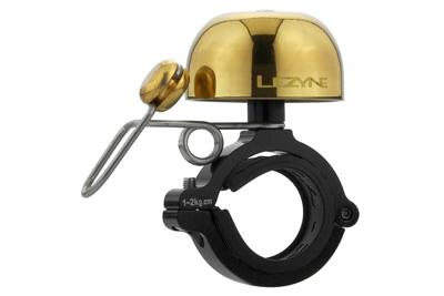 Lezyne Classic Brass - Hard Mount Bel - Goud