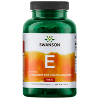 Vitamine E Natural 400iu | Swanson | 250 - thumbnail