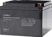 Oplaadbare Loodzuuraccu 12V | 26 000 mAh | 167 x 177 x 126 mm - thumbnail