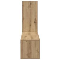 Tv-meubelset 3 pcs artisanaal eikenkleurig 150.5 x 30 x 90 cm - thumbnail