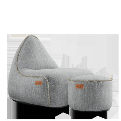 Cobana Lounge Chair & Pouf