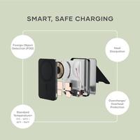 Satechi OntheGo magnetische Qi2 Powerbank met Stand (5.000mAh/20W) - Black - thumbnail