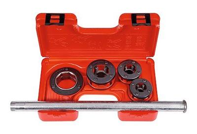 Rothenberger Schroefdraadsnijijzerset | 1/2, 3/4, 1 inch | 1 stuk - 070780X 070780X