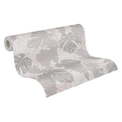 Livingwalls House of Turnowsky - Grijs - Jungle Behang - 389053