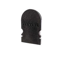 Deko Light 979602 Endkappe R-AU-02-08 Set 2 Stk, Schwarz Profieleindkap Kunststof (l x b x h) 14 x 6 x 21.5 mm 1 stuk(s) - thumbnail