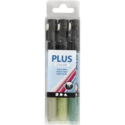 Creativ Company Plus color verfstiften - groen,eucalyptus,bladgroen - thumbnail