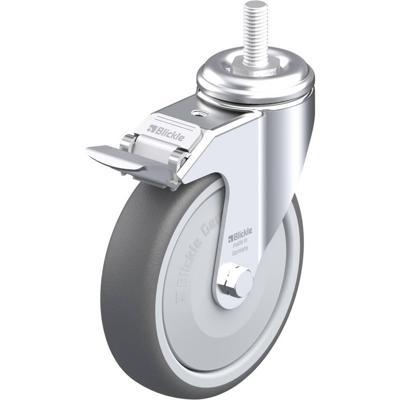 Blickle LKRA-PATH 126KF-FI-GS12 Zwenkwiel met rem Wieldiameter: 125 mm Draagvermogen (max.): 120 kg 1 stuk(s)