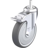 Blickle LKRA-PATH 126KF-FI-GS12 Zwenkwiel met rem Wieldiameter: 125 mm Draagvermogen (max.): 120 kg 1 stuk(s) - thumbnail