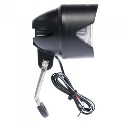 Simson voorvorkkoplamp truss e-bike zwart op kaart