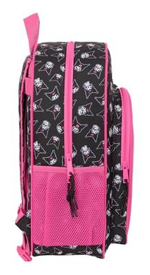 Schoolrugzak Kuromi Zwart Fuchsia 33 x 42 x 14 cm